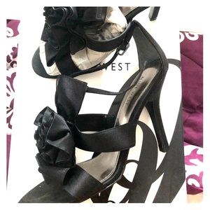 Silk sandals